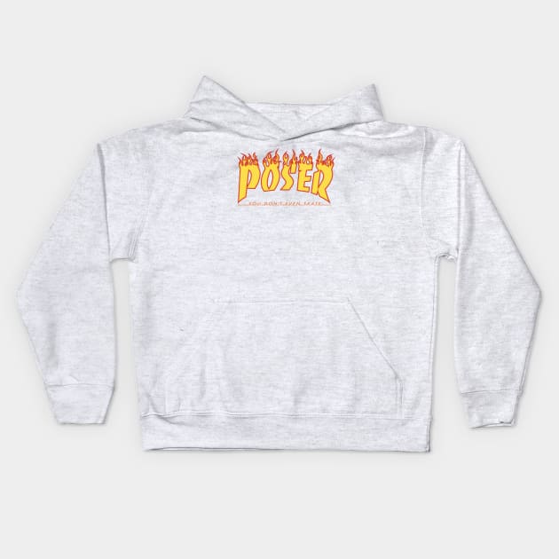 Poser Kids Hoodie by gnotorious